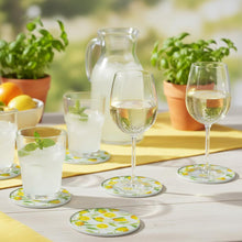 Charger l'image dans la galerie, Dessous de verre citron - lot de 6
