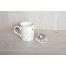 Charger l'image dans la galerie, Coffret mug - coupelle et passe thé
