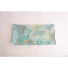 Charger l'image dans la galerie, Plateaux rectangulaires océan doré 29.5x15cm - lot de 2
