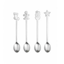 Charger l'image dans la galerie, Cuillères argent snow - lot de 4
