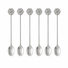 Charger l'image dans la galerie, Cuillères à café argent arabesques - lot de 6
