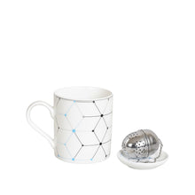 Charger l'image dans la galerie, Coffret mug - coupelle et passe thé
