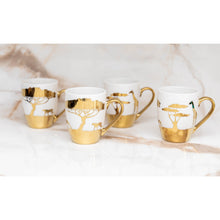 Charger l'image dans la galerie, Mugs dorés Savane - lot de 4
