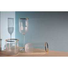 Charger l'image dans la galerie, Verres à eau bas bord doré Nish  - lot de 6
