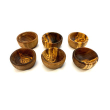 Charger l'image dans la galerie, Set de 6 coquetiers PICCOLO en bois d'olivier
