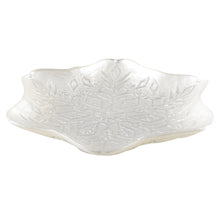 Charger l'image dans la galerie, Coupe flocon blanche et grise pailletée 21.5cm

