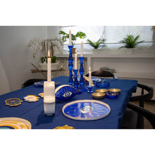 Charger l'image dans la galerie, Chandelier bleu petit modèle h21cm
