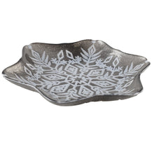 Charger l'image dans la galerie, Coupe flocon argent 21.5cm
