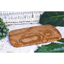 Charger l'image dans la galerie, Lot de 6 planches à petit-déjeuner env.22 x 14 cm en bois d'olivier

