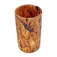 Charger l'image dans la galerie, Mug ustensile en bois d'olivier ou rafraîchisseur de bouteille de vin ROND
