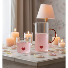 Charger l'image dans la galerie, Pichet coeur anse rouge 1.5L
