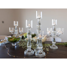 Charger l'image dans la galerie, Chandelier transparent petit modèle h21cm
