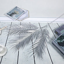 Charger l'image dans la galerie, Fleur décorative palmier argent h90cm
