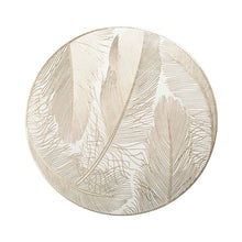 Charger l'image dans la galerie, Dessous d'assiette rond doré 38cm
