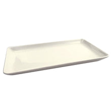 Charger l'image dans la galerie, Plat rectangulaire blanc 27cm
