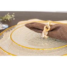 Charger l'image dans la galerie, Assiette plate goldline 28x28x2.5cm
