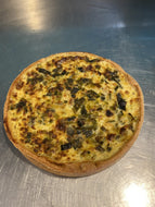 Tarte salée BIO poireau 4 parts